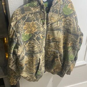 Camo Hooded Jacket